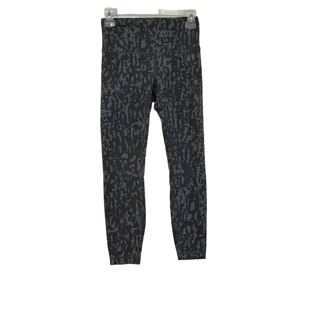 Lululemon Gray Patterned Leggings